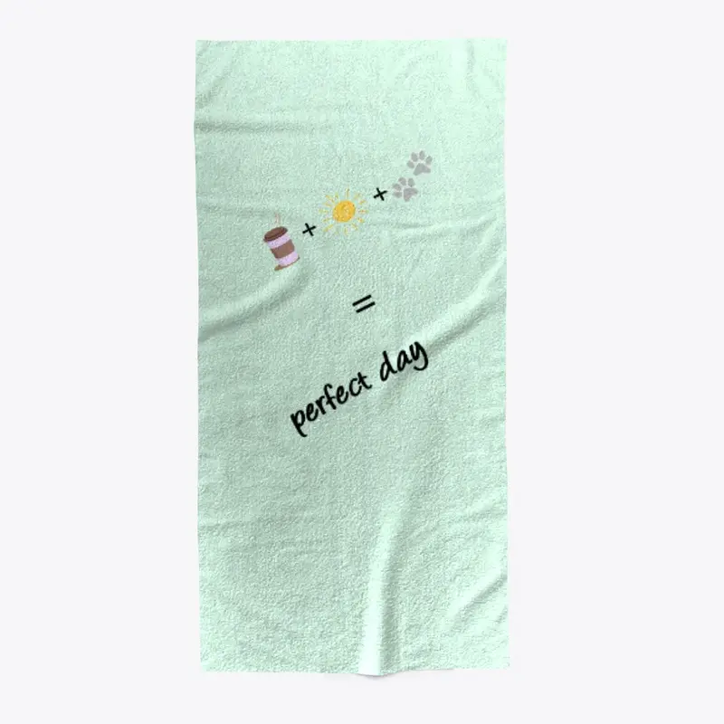 Beach Towel "Perfect Day"