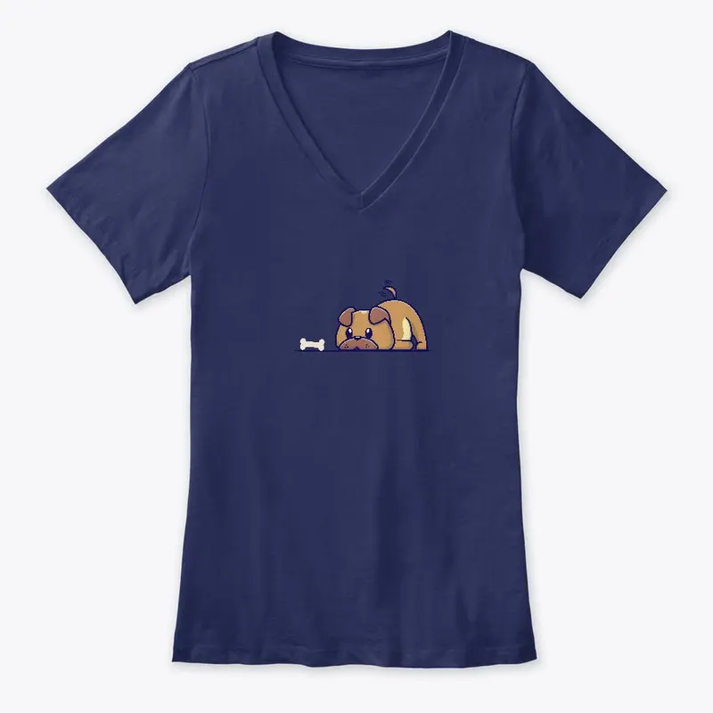 V-Neck Shirt "Treat"