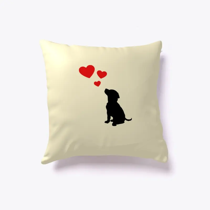 Pillow "Doggy Love"